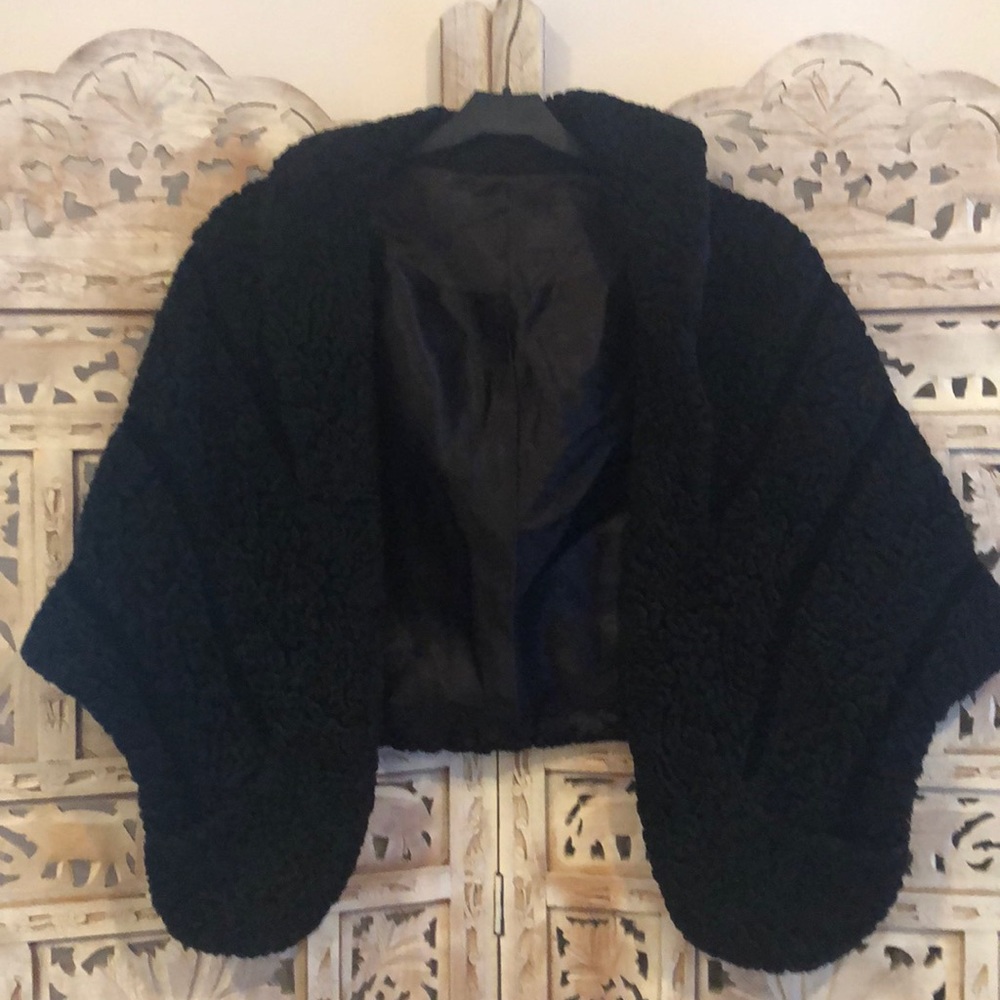 Authentic Persian Lamb 1940s Vintage  Retro Shawl